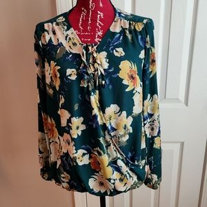 Floral Crossover top.